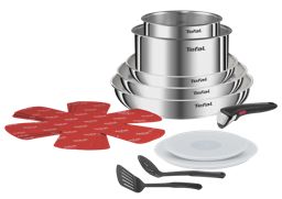 Set Batterie De Cuisine 13Pcs Inox Tefal L896SD04