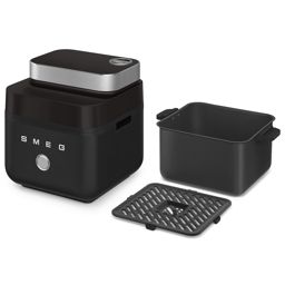 Smeg friteuse air fryer noir 7L AFC01BLMEU