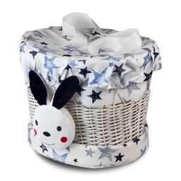 Panier de rangement bébé et enfants-Blanc