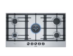 BOSCH Plaque de cuisson 90 cm INOX PCR9A5B90M