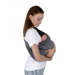 Sevibebe Porte-bébé épaule Bleu Vert Gris
