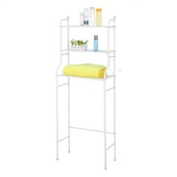 Etagère de rangement pour la salle de bain Blanc