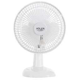 Adler Ad 7301 Ventilateur De Bureau 15 Cm 2 Vitesses 30w