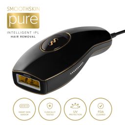 SmoothSkin Pure Black Épilateur ipl  Flash illimités