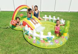 Intex piscine aire de jeux gonflable mon jardin 57154