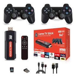 Game stick sans fils TV BOX X2 8K 5G