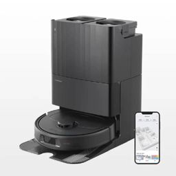 Roborock Qrevo S aspirateur robot station multifonction noir
