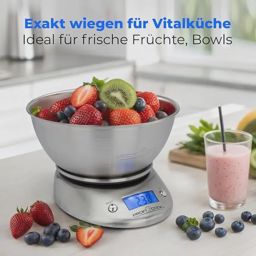 ProfiCook Balance de Cuisine PC-KW 1040 avec Bol Inox