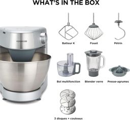 Kenwood petrin Robot pâtissier  Prospero KHC29.J0SI