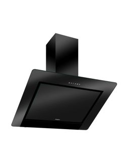 Hotte Proff LD 49 60 CM Incliné en verre noir