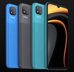 POCO C3 4GB RAM , 64GB storage