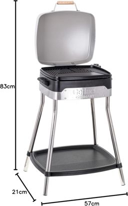 Gerlach barbecue électrique 2en1 2500W 40x36cm GL 6611