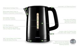 Kenwood bouiloire 2000W 1.7L ZJP00.000BK