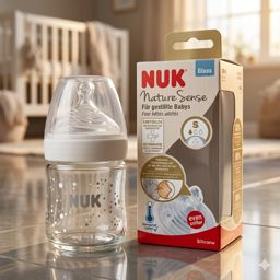 Nuk nature sense avec temperature control 120ml