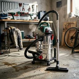 Parkside PWD 25 C4 Aspirateur Eau Poussière 1400W 25L Inox