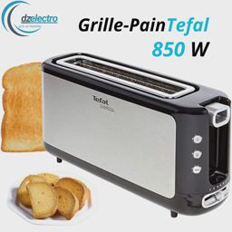 Grille-Pain Tefal Compact Inox TL365ETR