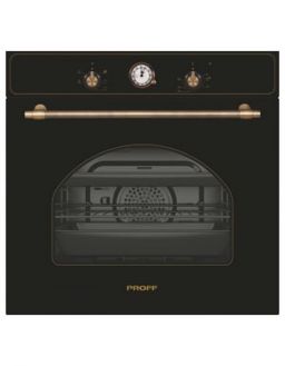 PROFF F636 Four a gaz 60CM rustique Noir