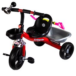 Bravo tricycle pour enfant 2-6 ans Rouge