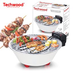 Techwood Barbecue Electrique Ø 31cm 1250W TBQ-806