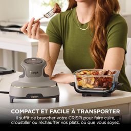 Ninja CRISPi Air Fryer Design Compact 4-en-1, bols 3,8 + 1,4L