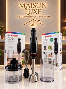Mixeur plongeant Bosch ErgoMixx Série 4 1000W