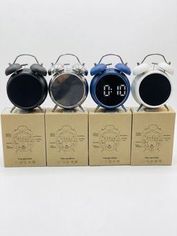 ساعة منبه رقمية بشاشة ليد LED