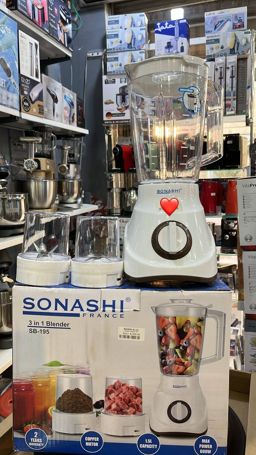 SONASHI BLENDER EN PLASTIQUE 1.5L 600W SB-195