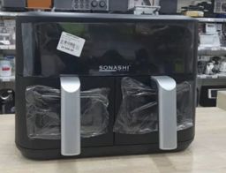 مقلاة هوائية رقمية بمقليتين Sonashi SAF-945