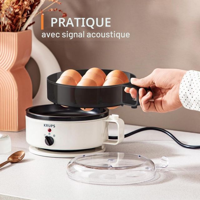Krups cuiseur à oeufs EG230115