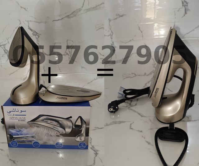 Sonashi DEFROISSEUR ET FER AREPASSE 2EN1 SI-5096