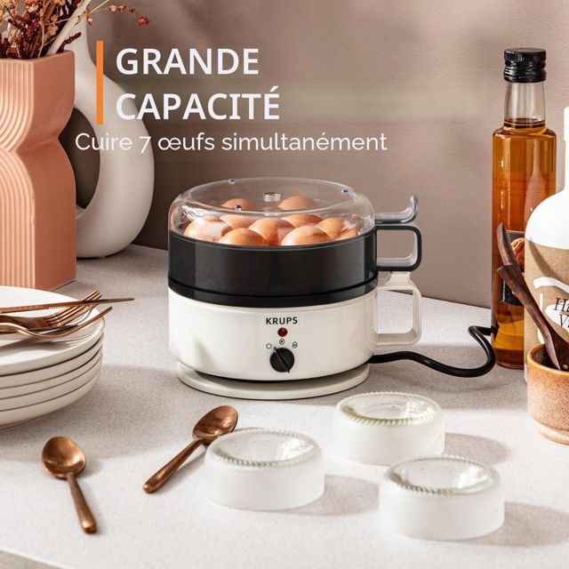 Krups cuiseur à oeufs EG230115