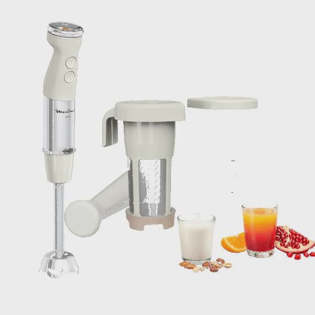 Easy milker Moulinex محضرة الحليب النباتي + خلاط يدوي VD70PAE0