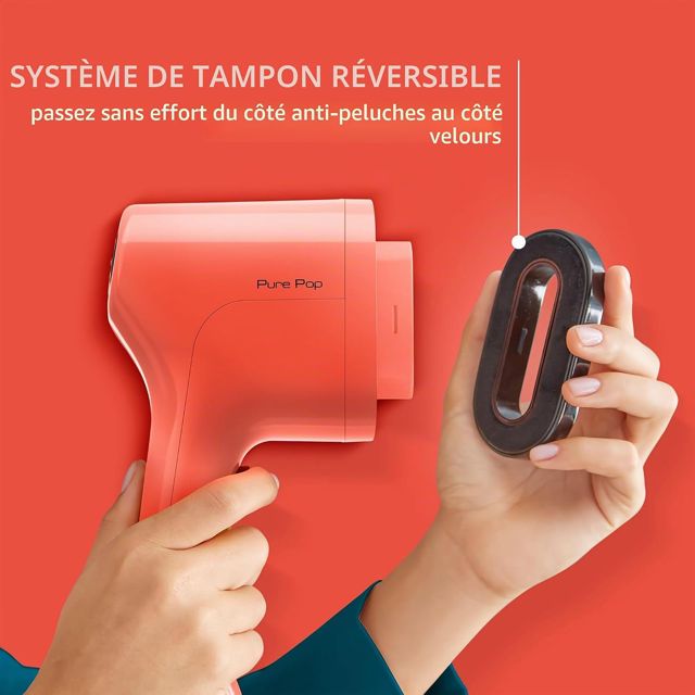 defroisseur tefal pure pop 1300w corail dt2220