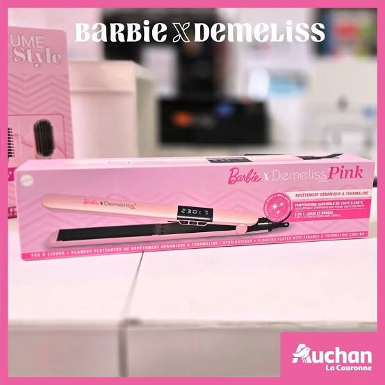 Lisseur DEMELISS Pink - Barbie Edition