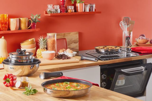 Set Batterie De Cuisine 13Pcs Inox Tefal L896SD04