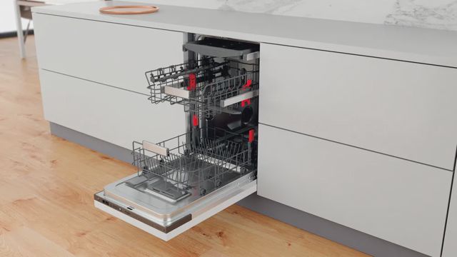 غسالة أواني مدمجة Whirlpool 45 سم 6ème sens WSIO 3034 PFEX