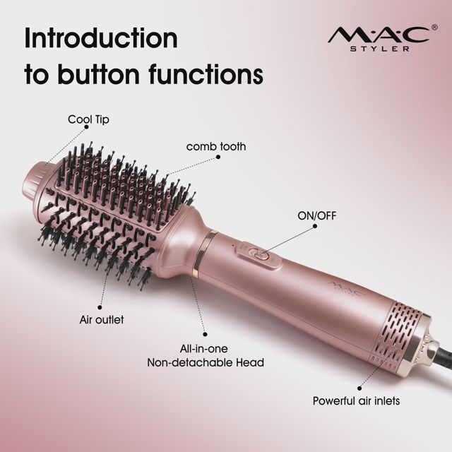 MAC Styler brosse soufflante et lissante  MC-6752