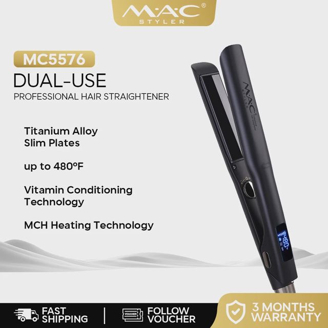 Mac Styler Lisseur plaques titane MC-5576