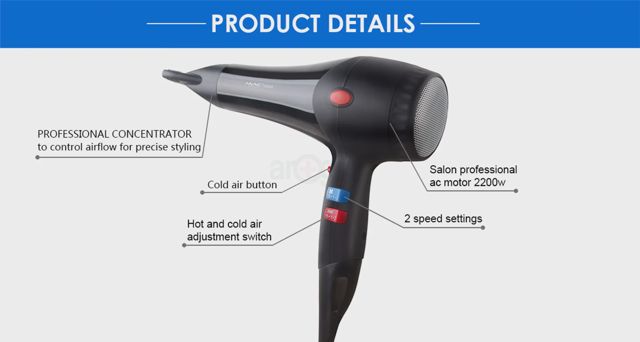 MAC Styler Sèche-cheveux professionnel MC-6637