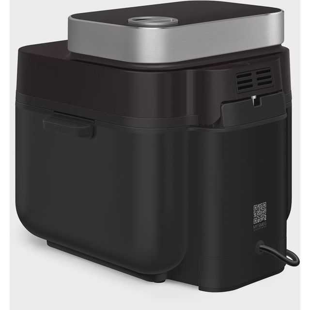 Smeg friteuse air fryer noir 7L AFC01BLMEU