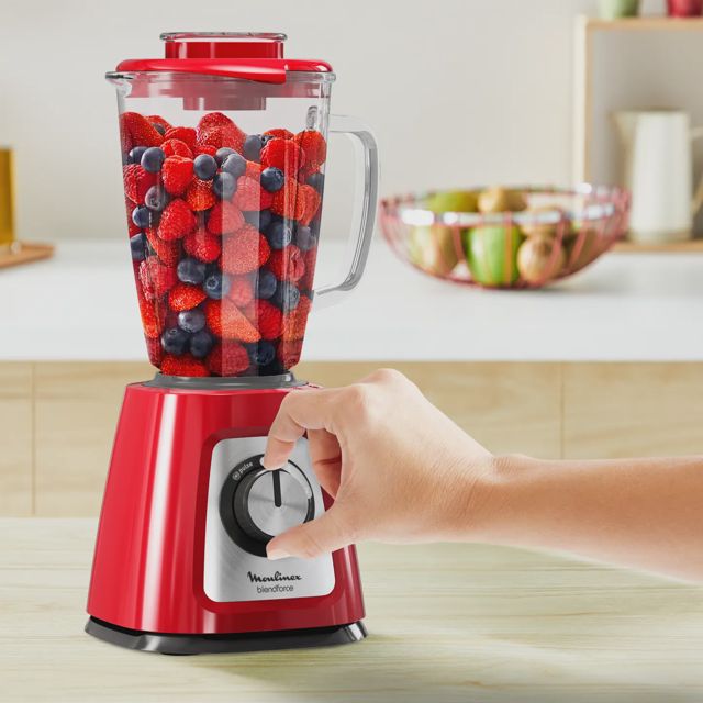 خلاط زجاجي Moulinex blenderforce LM430510