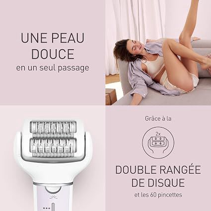Panasonic épilateur électrique Wet et Dry ES-EY30-V