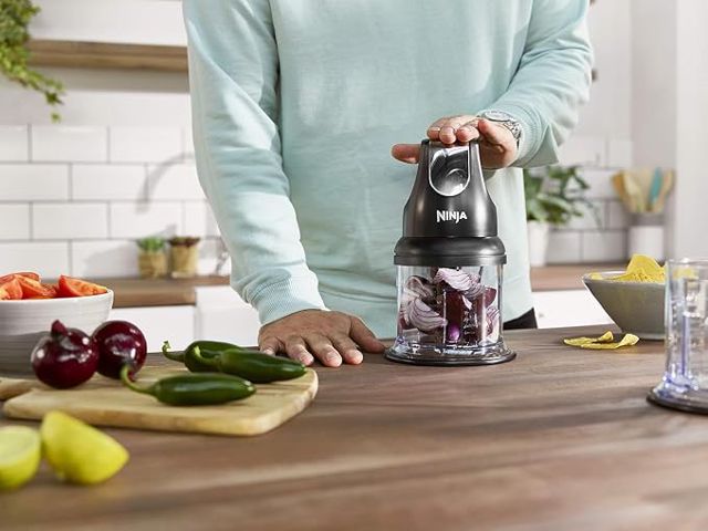مفرامة صغيرة وخلاط Ninja Express chop NJ1002EUBK