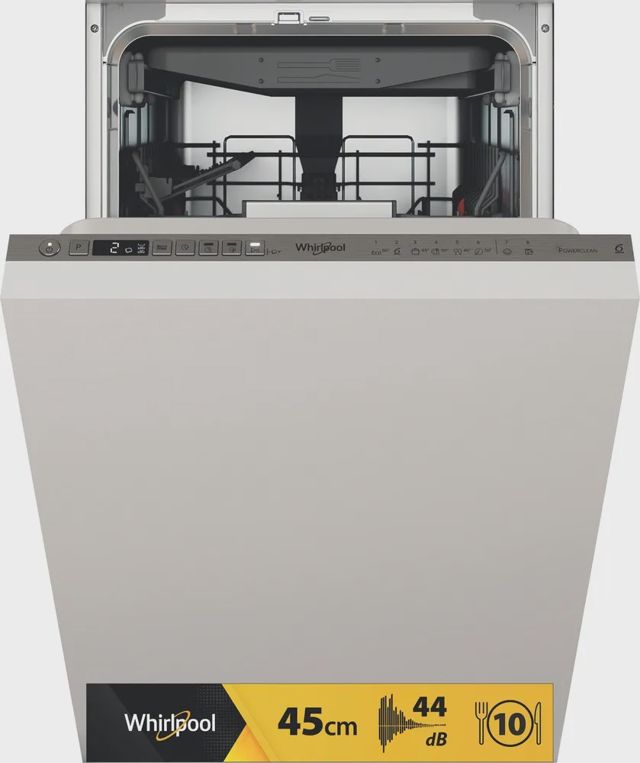 غسالة أواني مدمجة Whirlpool 45 سم 6ème sens WSIO 3034 PFEX