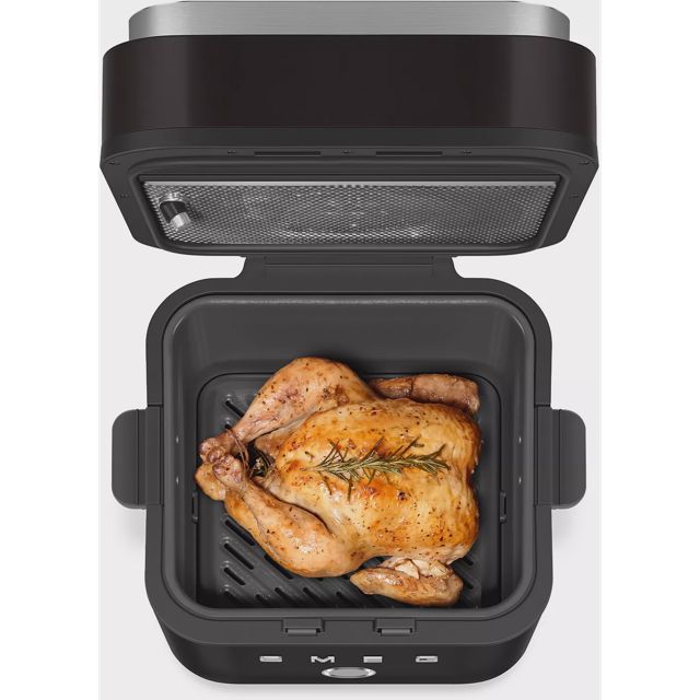 Smeg friteuse air fryer noir 7L AFC01BLMEU