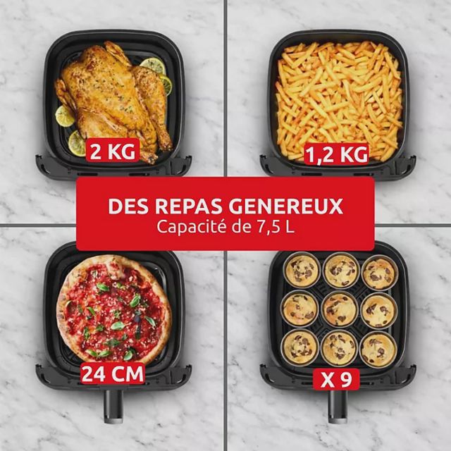 مقلاة Moulinex Easy Fry Mega Compact EZ866HF1