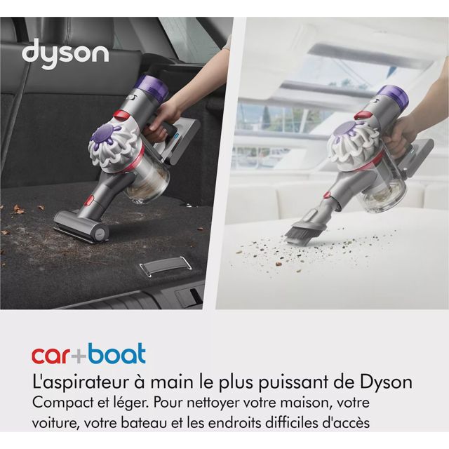 Dyson Car+Boat  Aspirateur à main  Gris anthracite sans fil