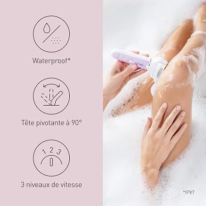 Panasonic épilateur électrique Wet et Dry ES-EY30-V