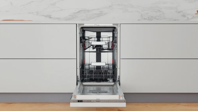 غسالة أواني مدمجة Whirlpool 45 سم 6ème sens WSIO 3034 PFEX