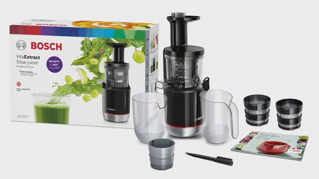 Bosch Extracteur Noir/Inox MESM731M